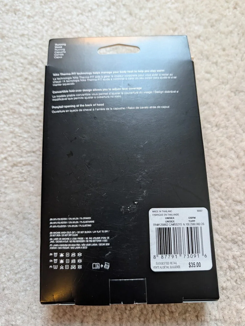 Nike Therma-FIT Hood - Black